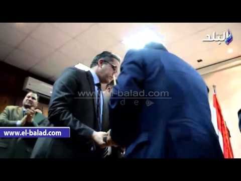 صدى البلد | العناني يكرم الدماطي في ذكري مرور 60 عاما علي إنشاء مركز تسجيل الأثار