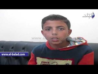 صدى البلد | طالب أعدادى بالفيوم يقدم أختراع لمضاعفة مدى طلقات البندقية الالى كلاشنيكوف.