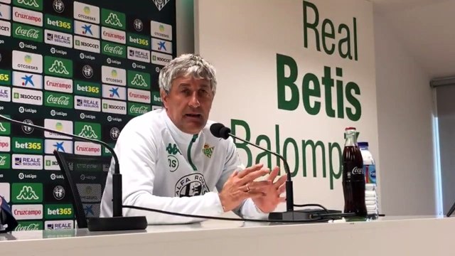 Quique Setién y su Futuro en el Real Betis