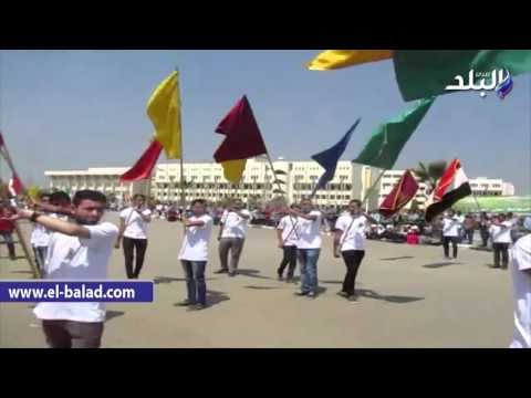 صدى البلد | كرنفال السلامة على الطرق بجامعة الفيوم