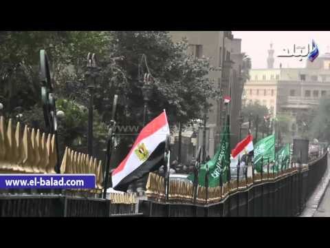 صدى البلد | غلق المحال التجارية بشارع الأزهر استعدادا لزيارة العاهل السعودي