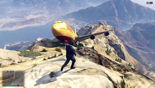 [Défi] Atterrissage d'urgence en avion de ligne | GTA V
