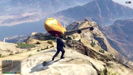 [Défi] Atterrissage d'urgence en avion de ligne | GTA V