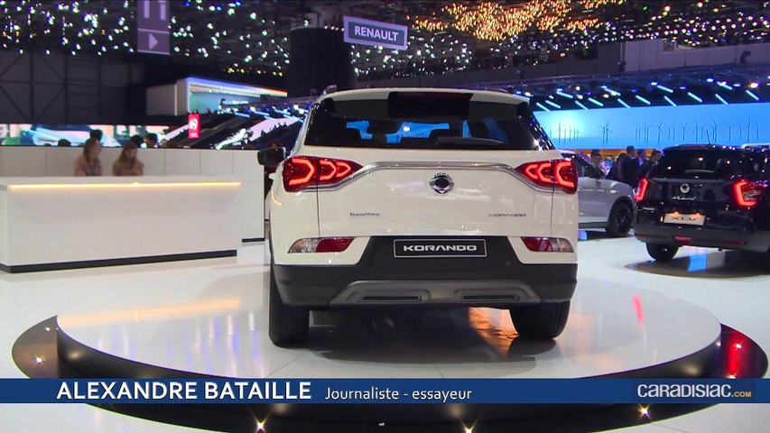 Ssangyong Korando - En direct du Salon de Genève...