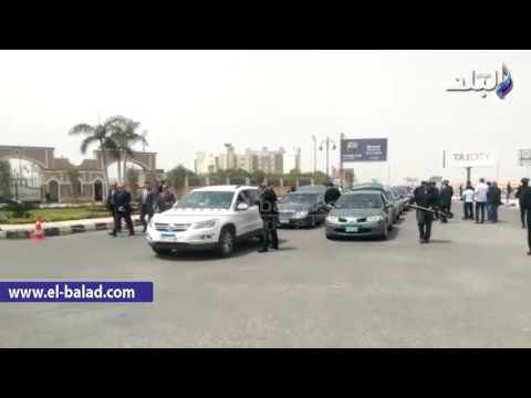 صدى البلد | وصول جثمان سيف اليزل مسجد المشير طنطاوى