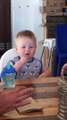 One-Year-Old Tries Vegemite for the First Time