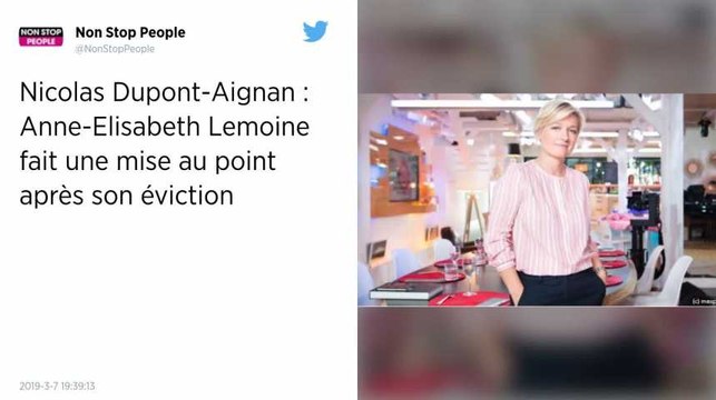 Anne-Élisabeth Lemoine dénonce la « stratégie du buzz et du clash » de Nicolas Dupont-Aignan