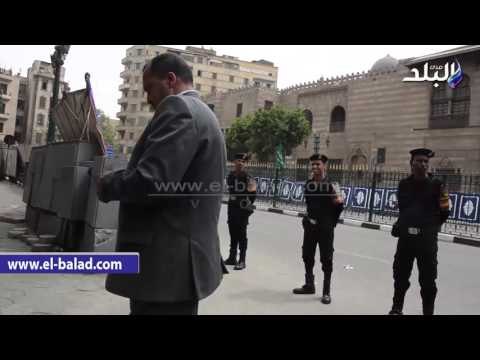 صدى البلد | تكثيف أمنى بمنطقة الأزهر والموسكي استعدادا لزيارة العاهل السعودي
