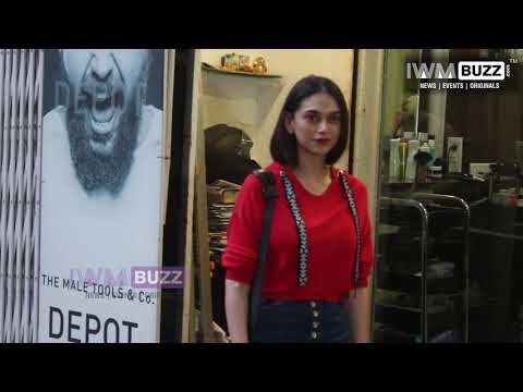 Aditi Rao Hydari at Zido Saloon