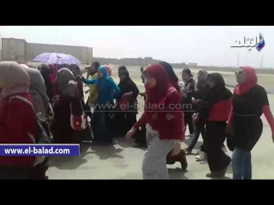 صدى البلد |  اعتصام طلاب "العلوم الطبية" بجامعة بني سويف لتغيير مسمى الكلية