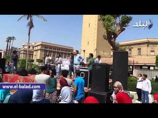 صدى البلد | "نوّر عقلك.. تفهم دينك"  في حملة توعوية  لشباب جامعة القاهرة