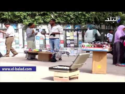 صدى البلد | الباعة الجائلون يعودون لإحتلال منطقة رمسيس