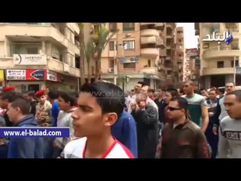صدى البلد | جنازة شهيد الدقهلية تتحول لمظاهرة ضد الإرهاب