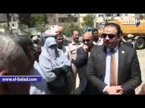 صدى البلد | محافظ الفيوم يتفقد الحواتم والشيخ حسن والسلخانة