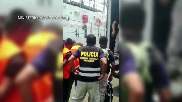 Duas toneladas de cocaína são apreendidas no Peru