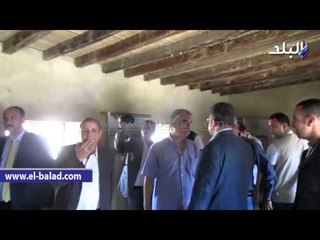 صدى البلد | وزير الاثار يفاجئ بإهمال أستراحة المندوب السامى البريطانى بالفيوم