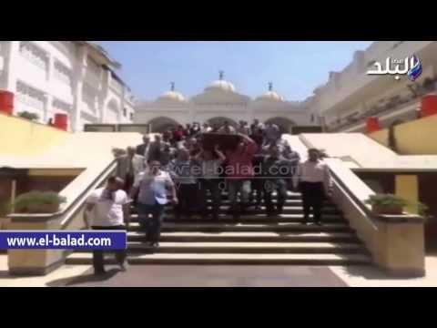 صدى البلد | تشييع جثمان الإعلامي أمين بسيوني إلى مقابر العائلة