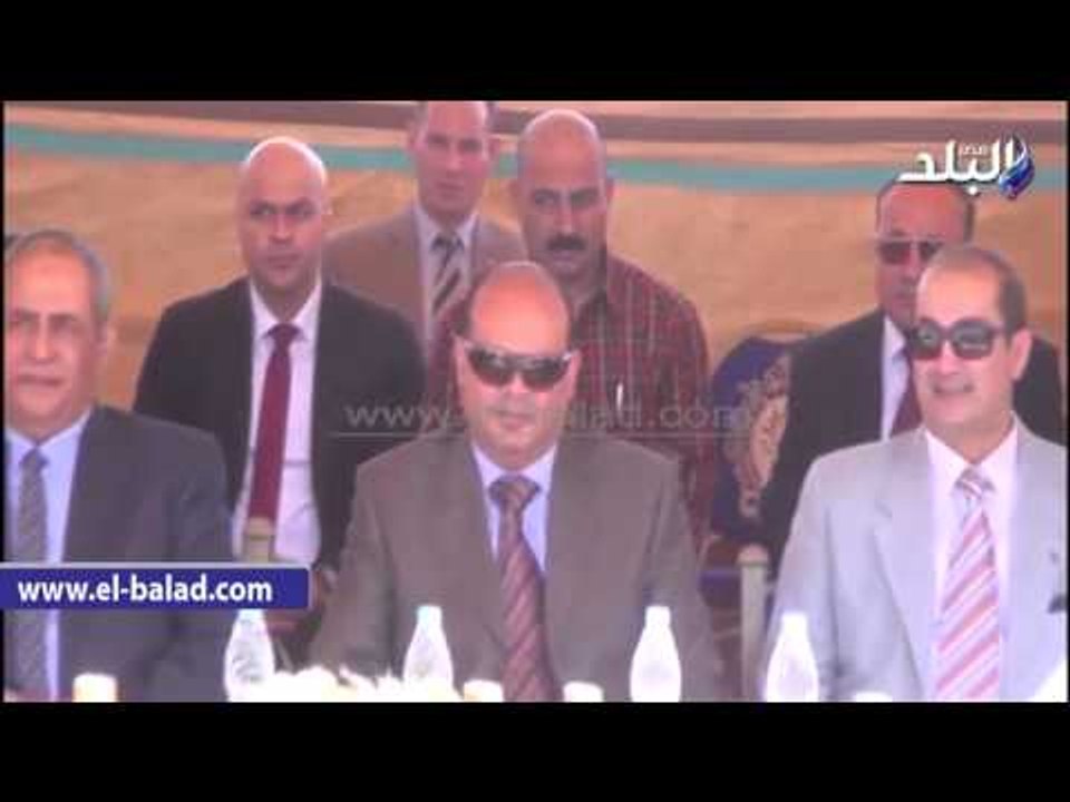 صدى البلد |  إطلاق اسم شهيدى الشرطة سامح مباشر وكريم أبو زامل على مدرستين بمطروح