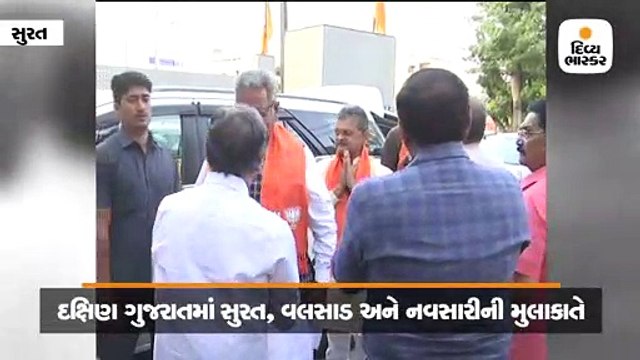 લોકસભાની ચૂંટણીના ભાગરૂપે ગુજરાત ભાજપ પ્રભારી ઓમ માથુર દક્ષિણ ગુજરાતની મુલાકાતે