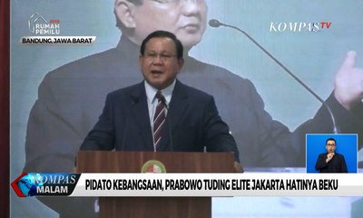 Prabowo Subianto: Elite di Jakarta Hatinya Sudah Beku