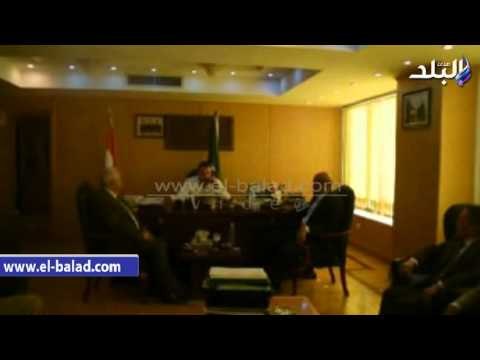 صدى البلد | محافظ الفيوم يلتقي فريق مدرسة المستقبل قبل السفر للمشاركة في بطولة الروبوت بأمريكا