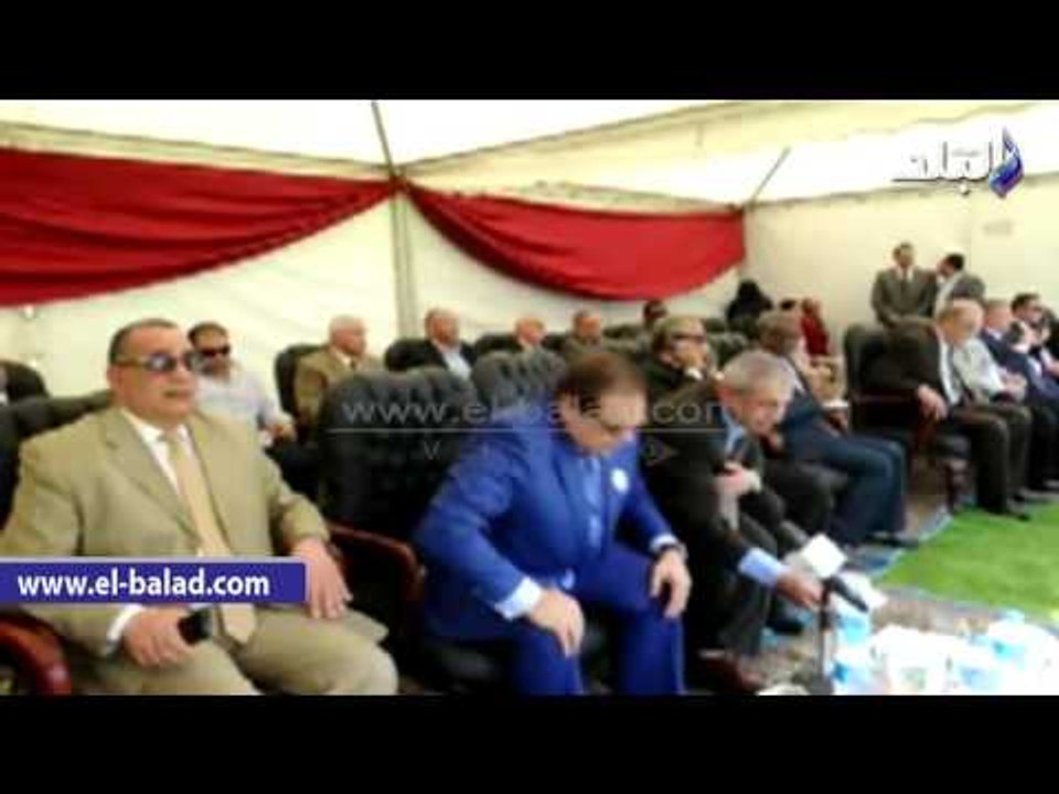 صدى البلد | أبوالعينين خلال تكريمه بالأكاديمية البحرية: كل التحية لشهداء وطننا  والطلاب يهدونه «شال»