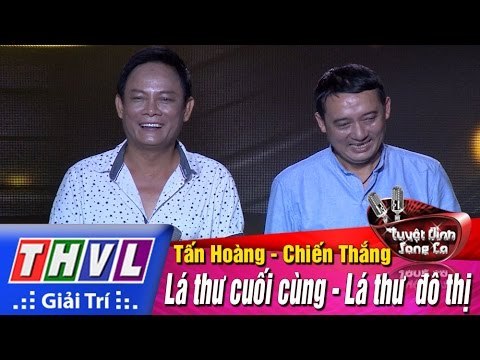 THVL | Tuyệt đỉnh song ca - Cặp đôi vàng l Tập 3: LK Lá thư cuối cùng - Tấn Hoàng, Chiến Thắng