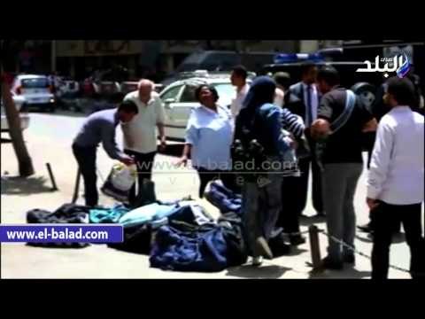 صدى البلد | لحظة مغادرة متهمي تظاهرات 25 ابريل محكمة عابدين