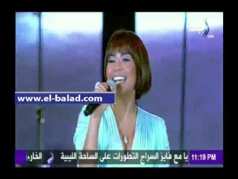 صدى البلد |شيرين تبدأ الحفل الغنائي من مدينة شرم الشيخ