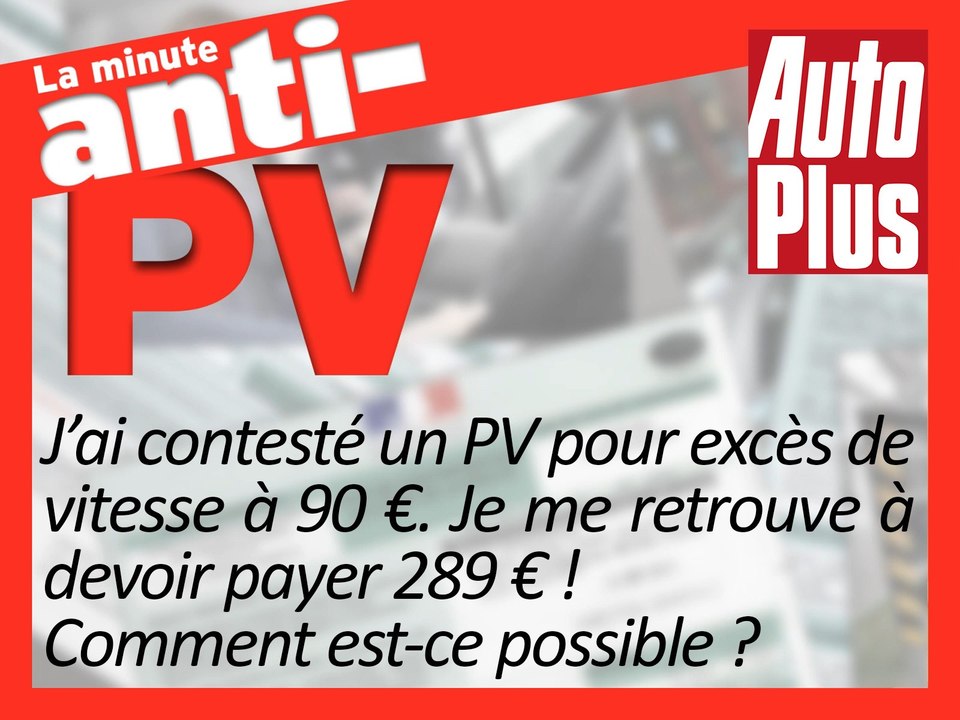 Excès de vitesse de 1 km/h : amende disproportionnée