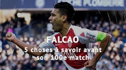 28e j. - 5 choses à savoir avant le 100e match de Falcao