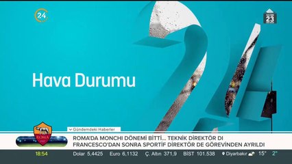 İşte hava durumu raporu