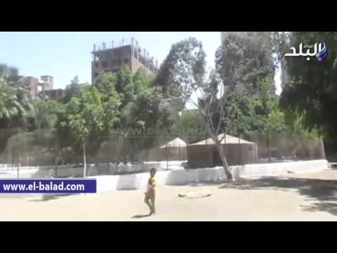 صدى البلد |حديقة حيوان الفيوم خالية من الزوار فى أعياد القيامة