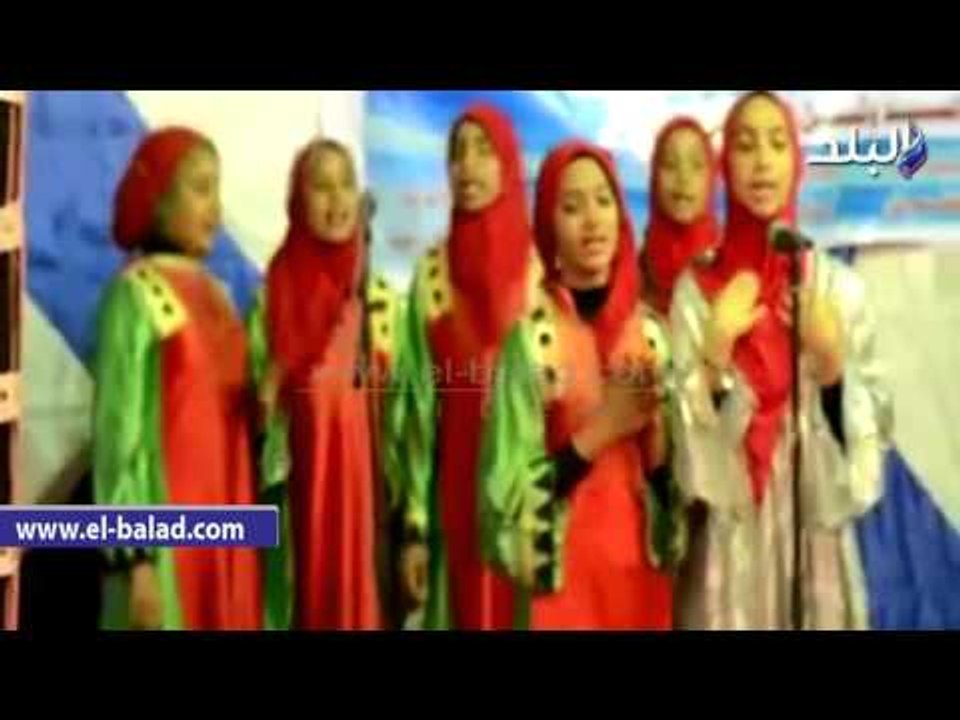 صدى البلد | إحتفالية بمناسبة ختام الأنشطة المدرسية وأعياد الربيع في الوادي الجديد