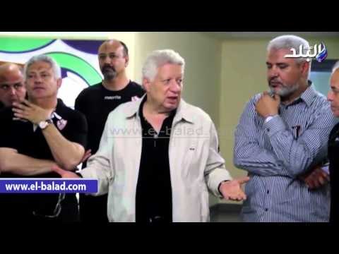 صدى البلد | اجتماع مرتضى مع الاعبيين والجهاز الجديد بعد مباراة الجيش