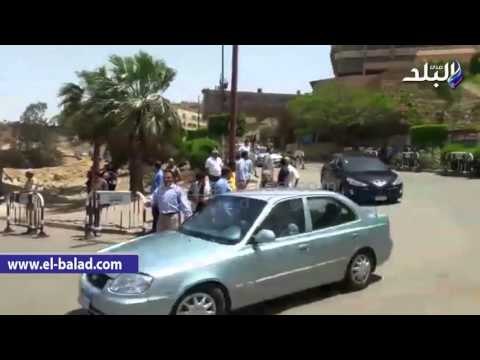 صدى البلد |تشييع جثمان والدة محلب الي مثواها الأخير