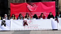 'Sessiz çığlık' ile Suriyeli tutsak kadınların sesi oldular - ERZURUM