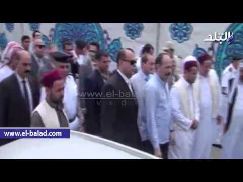 صدى البلد | محافظ مطروح ومدير الامن يتفقدان معرض ضبط للمسروقات