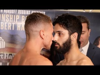 BIZARRE WEIGH-IN! - FRIENDS OR FOES? - LUCIEN REID v INDI SANGHA **FINAL** HEAD-TO-HEAD @ WEIGH-IN