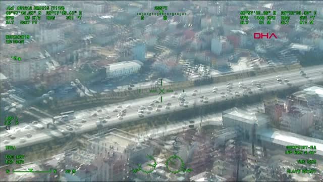 İstanbul'da Kurt Kapanı 4 Denetimi; Polis Helikopteri Böyle Denetledi - 1