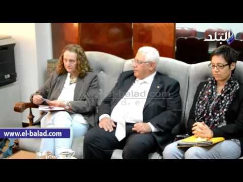 صدى البلد | سكرتير محافظ الغربية يستقبل الوفد الألماني لإدارة المخلفة الصلبة