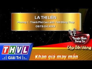 THVL | Tuyệt đỉnh song ca - Cặp đôi vàng | Tập 9 [1]: Khán giả may mắn