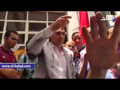صدى البلد | طلاب دار علوم الفيوم لـ العميد المتحرش : قول متخفشى.. صابر لازم يمشى