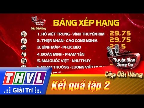 THVL | Tuyệt đỉnh song ca - Cặp đôi vàng | Tập 2: Kết quả