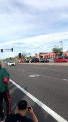 Sports Car Swerves in Scottsdale