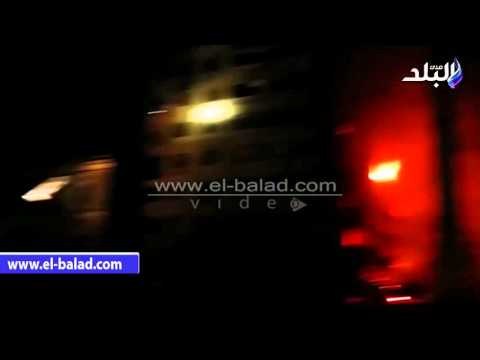 صدى البلد | انفجار أنبوبة أثناء محاولة السيطرة على حريق العتبة