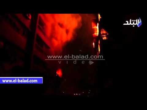 صدى البلد | حريق العتبة بدأ من الفندق.. وأخلينا جميع النزلاء