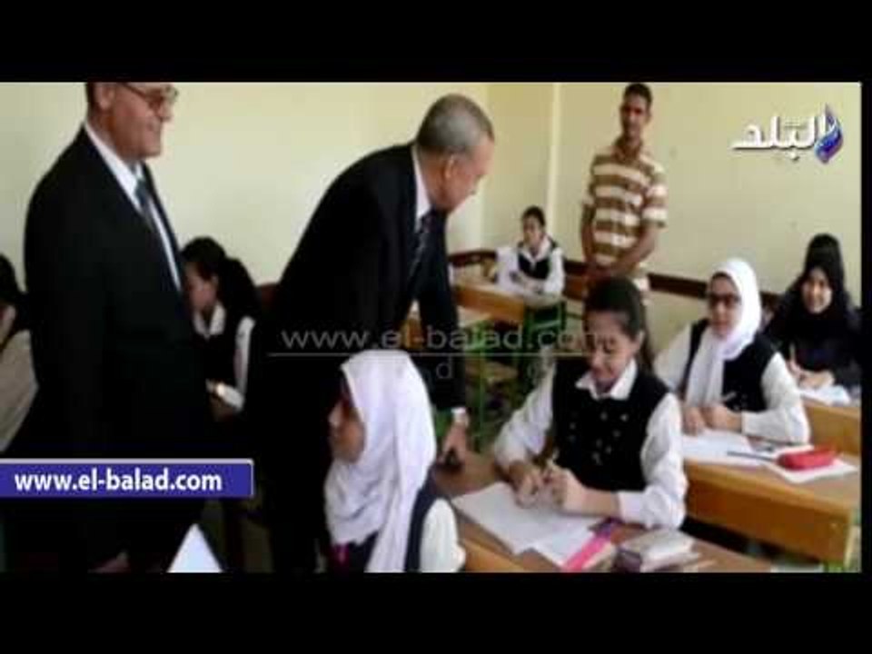 صدى البلد |  محافظ قنا يتفقد امتحانات الشهادة الإعدادية