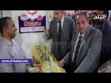 صدى البلد |  إفتتاح معرض أهلاً رمضان للسلع الغذائية بالمنيا