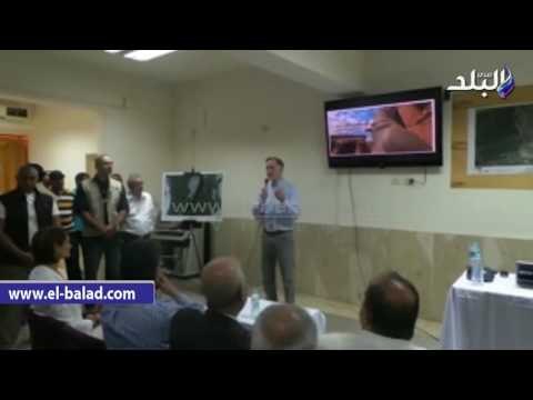 صدى البلد | إفتتاح مشروع تخفيض منسوب المياه الجوفية الجديد بمعبد إدفو